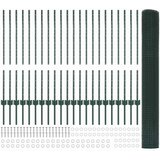  Zavarena žičana ograda s postom 50 x 1 m Čelik premazan PVC-om | shoptok.hr