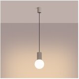 Nice Lamps Smeđe-siva viseća svjetiljka sa staklenim sjenilom ø 12 cm Orbital – | shoptok.hr