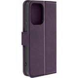 AVIZAR torbica s preklopom za xiaomi redmi note 13 4G portfelj podpore za videoposnetke, temno vijolična, (5000014952) | Shoptok.si