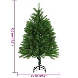  Umjetno božićno drvce s realističnim iglicama 120 cm zeleno | Eponuda.com