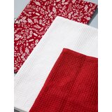 Sinsay Kuhinjske krpe s božićnim motivom 3 pack | shoptok.hr