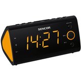 Sencor Fm radio sa digitalnim prikazom vremena SRC 170 OR narandžasti Cene
