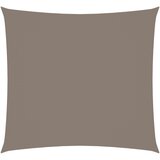 vidaXL Senčno jadro oksford blago kvadratno 4,5x4,5 m taupe Cene