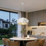 Brilagi Luster na sajli WABI SABI 1xE27/60W/230V, prečnik 42 cm, bela Slike