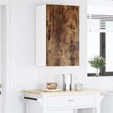 vidaXL Stenska kuhinjska omarica z vrati Dimljeni oreh 50 x 31 x 80 cm | Shoptok.si