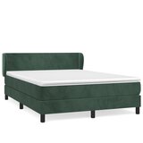  The Living Store Box spring postelja z vzmetnico temno zelen 140x190 cm žamet - Box Spring Postelja, (21455856) | Shoptok.si