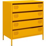 Maison Chic Komoda - Predalnik gorčično rumena 68x39x73,5 cm hladno valjano jeklo, (21719653) Cene