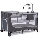 Kinderkraft prenosna posteljica leody™ z dodatki grey | Shoptok.si
