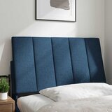Maison Chic posteljno vzglavje - vzglavna omarica - vzglavna stranica modra 80 cm blago, (21704328) | Shoptok.si