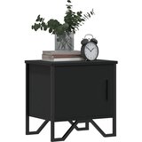 Noćni ormarić crni 40 x 30 x 40 cm od konstruiranog drva | shoptok.hr