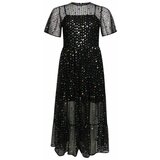 Superdry - - Šljokičasta crna haljina cene