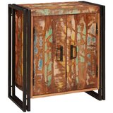  Noćni ormar Šareni 38 x 33 x 58 cm masivno obnovljeno drvo | shoptok.hr