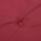 vidaXL Blazina za vrtno klop vinsko rdeča 200x50x3 cm blago | Shoptok.si