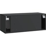 TV ormar za zid 78,5 x 31 x 30 cm Crna Konstruirano drvo Zidne | shoptok.hr