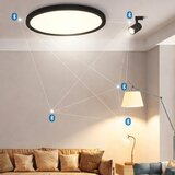  Brilagi - LED RGBW prigušiva plafonska svetiljka VIBE LED/36W/230V 3000-6500K crna + daljinski upravljač | Eponuda.com