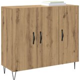  Kreveta Umjetnički hrast 90 x 32,5 x 80 cm Konstruirano drvo | shoptok.hr