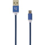 S Box KABEL USB A Muški -> MICRO USB Muški 1.5 m Plavi, (08-usb-10315bl) Cijene