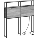 vidaXL Skladišno uzglavlje Sivi hrast sonoma 90 cm Konstruirano drvo | shoptok.hr