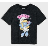 Sinsay Pamučna majica s printom The Smurfs | shoptok.hr