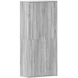 za cipele Siva Sonoma 80x39x180 cm Konstruirano drvo