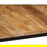 vidaXL Blagovaonski stol 140 x 70 x 75 cm masivnog grubog drva manga | shoptok.hr