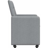  Blagovačke stolice s kotačima 2 pcs Svjetlosiva 58 x 65 x 94 cm | Eponuda.com