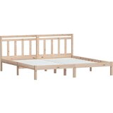  Posteljni okvir iz trdne borovine 200x200 cm, (20646999) | Shoptok.si