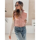 DStreet Kamizelka damska pikowana różowa | Shoptok.si