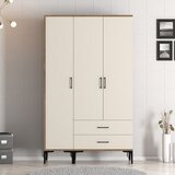 Hanah home Ormar Kumsal ST, 120x201.4x47.5 cm, Krem Cijene