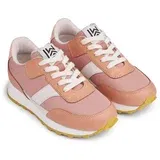 Liewood Otroške superge LW17989 Jasper Suede Sneakers roza barva