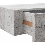  Zidna polica s ladicom siva boja betona 60 x 23,5 x 10 cm MDF | shoptok.hr