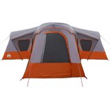  Obiteljski šator Siva i narančasta 610 x 610 x 210 cm | shoptok.hr