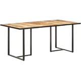  Blagovaonski stol 180 cm od grubog drva manga | shoptok.hr