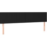 Krevet s oprugama i madracem crni 200x200 cm od tkanine | shoptok.hr