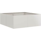 Maison Chic Cvetlični Lonec - Cvetlično korito 80x80x30 cm iz nerjavečega jekla, (21790433) Cene