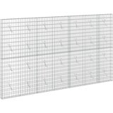  Gabion s žicom debljine 3,5 mm i mrežom 5x10 cm 350x10x200 cm | shoptok.hr