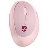 Connect IT CMO-2600-PK - Ergonomski bežični miš 800/1200/1600 DPI 1xAA roze | Eponuda.com