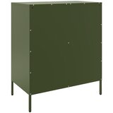  Komoda maslinastozeleni 68 x 39 x 79 cm čelična | Eponuda.com
