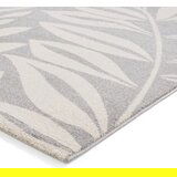 Catherine Lansfield Svetlo siva preproga 120x170 cm Sorral Leaves – | Shoptok.si