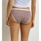 DIM LES POCKETS COTTON SLIP 3x - Women's cotton panties 3 pcs - light brown - cream | Shoptok.si