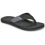 Japonke OXFORD BLOOM OPEN TOE Črna