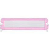  Posteljno varovalo za otroke roza 120x42 cm poliester, (20608985) | Shoptok.si