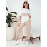 DStreet Komplet damski GLORS beżowo-biały | Shoptok.si