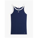 Tommy Hilfiger Majice brez rokavov WW0WW48712 Modra Cene