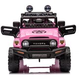  Licencirani auto na akumulator Toyota FJ White 4x4 - rozi | shoptok.hr