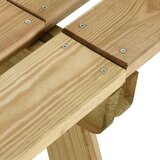 vidaXL Vrtna klupa 160 cm od impregnirane borovine | shoptok.hr