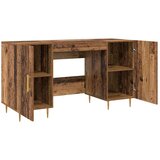  Stol s policom Staro drvo 140 x 50 x 75 cm Konstruirano drvo | shoptok.hr