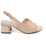 GOODIN Heeled sandals beige | Shoptok.si