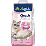 Biokats Biokat´s Classic Fresh 3v1 vonj po otroškem pudru - Varčno pakiranje: 2 x 10 l