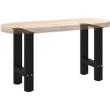  Noge za klub stolić crne 2 kom 28 x (42-43) cm čelik | shoptok.hr